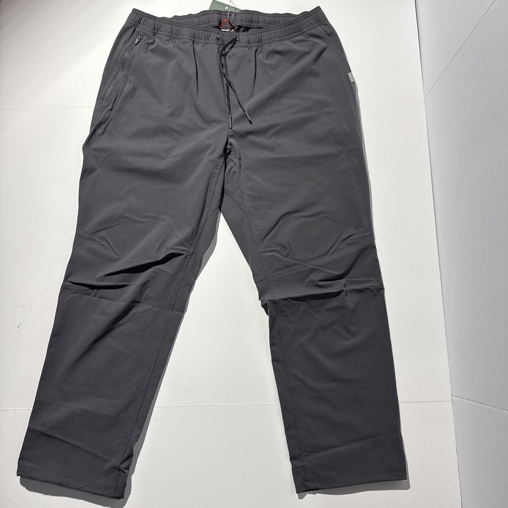 NWT L.L.Bean Multisport Pants Mens Large 28" Inseam Alloy Gray UPF 50+ Stretch - Picture 3 of 10